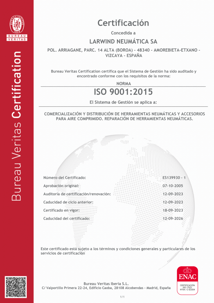 Descarga CERTIFICACIN ISO 9001:2015 y POLITICA DE CALIDAD