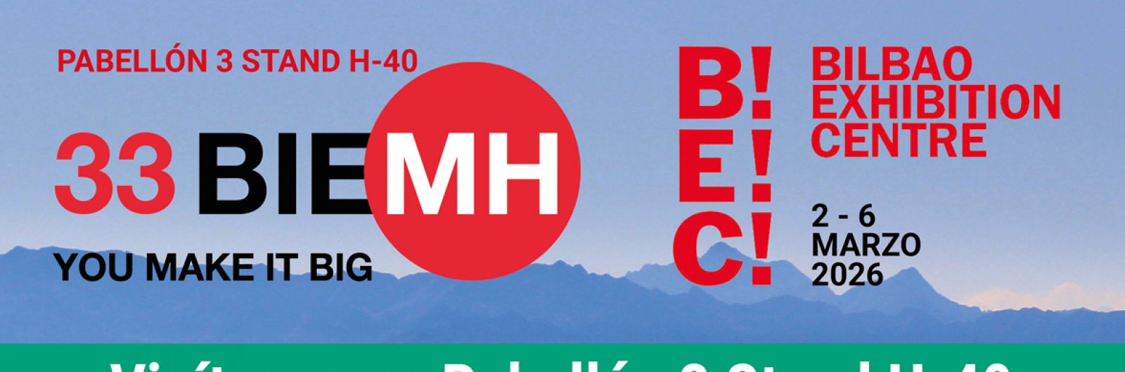 33 BIEMH 2026 - BEC BILBAO EXHIBITION CENTRE