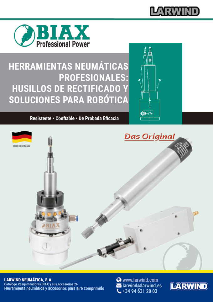 Descarga BIAX: CAT�LOGO DE SOLUCIONES PARA ROB�TICA